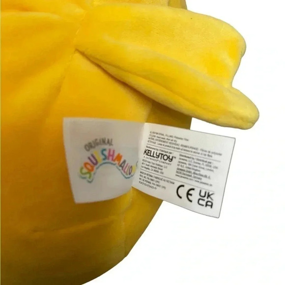 Squishmallows Peanuts Woodstock Yellow Bird Stuffed Animal Toy New - Picture 5 of 9